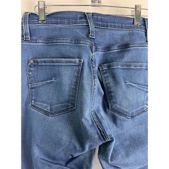 James Jeans Blue Denim High Rise The High Classic Skinny Ankle Jeans Size 27 - Picture 4 of 11